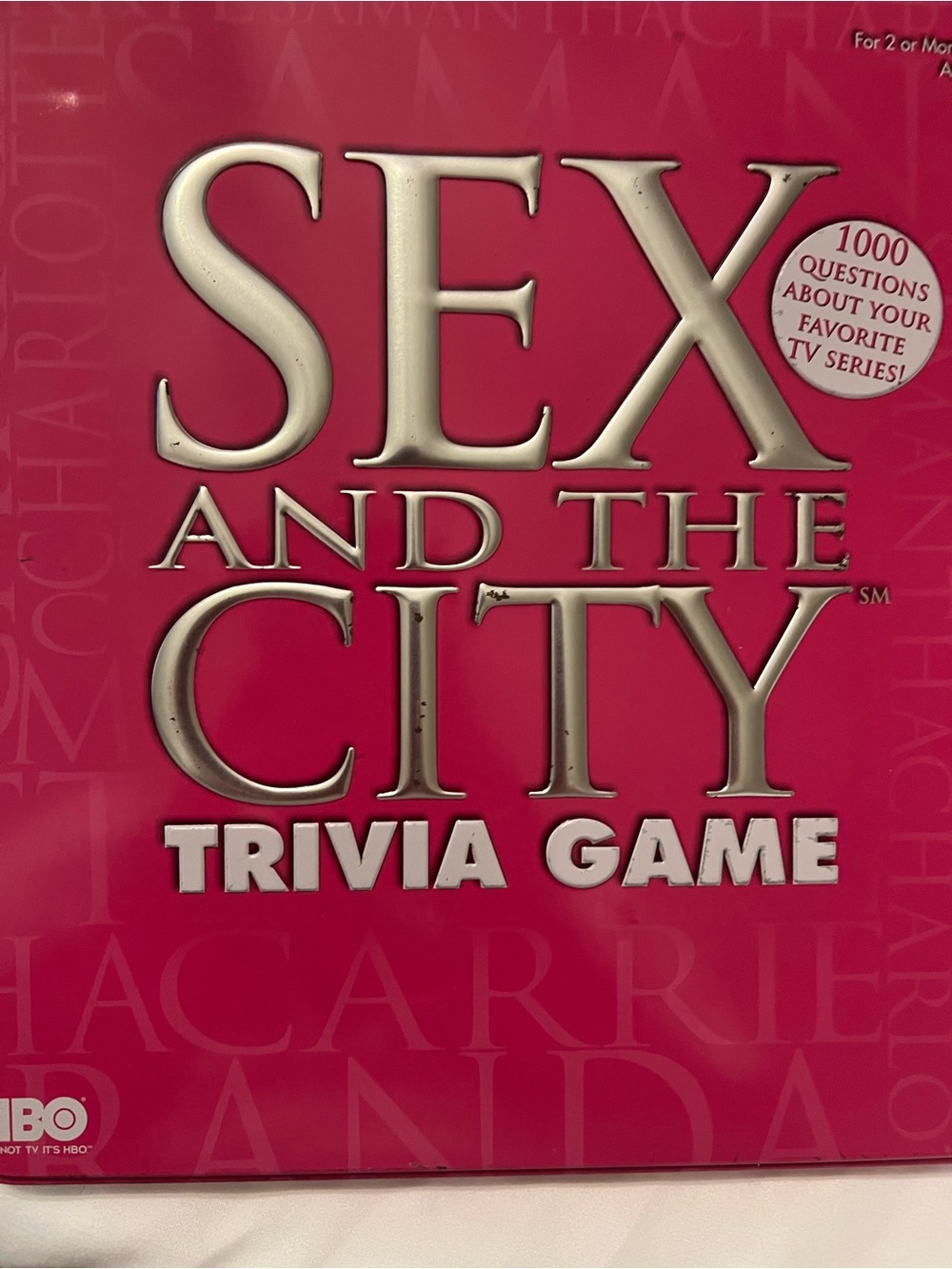 Sex and the City Trivia Game – Hot Pink Edition